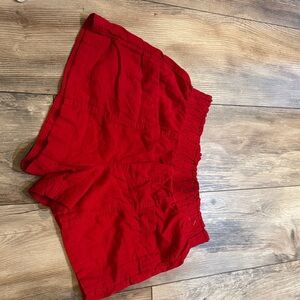 A New Day Women's Red Shorts